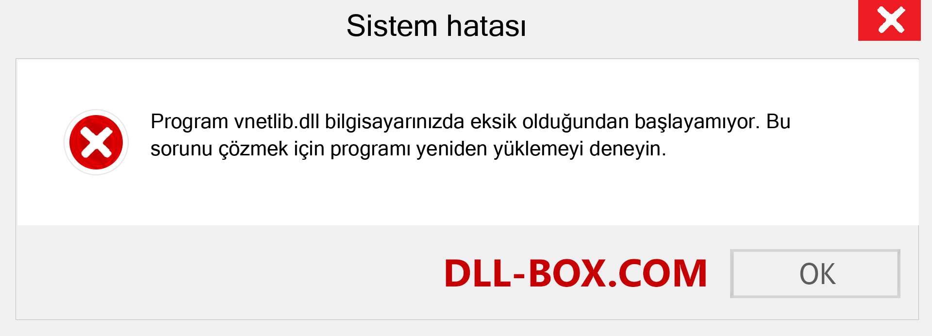 vnetlib.dll dosyası eksik mi? Windows 7, 8, 10 için İndirin - Windows'ta vnetlib dll Eksik Hatasını Düzeltin, fotoğraflar, resimler